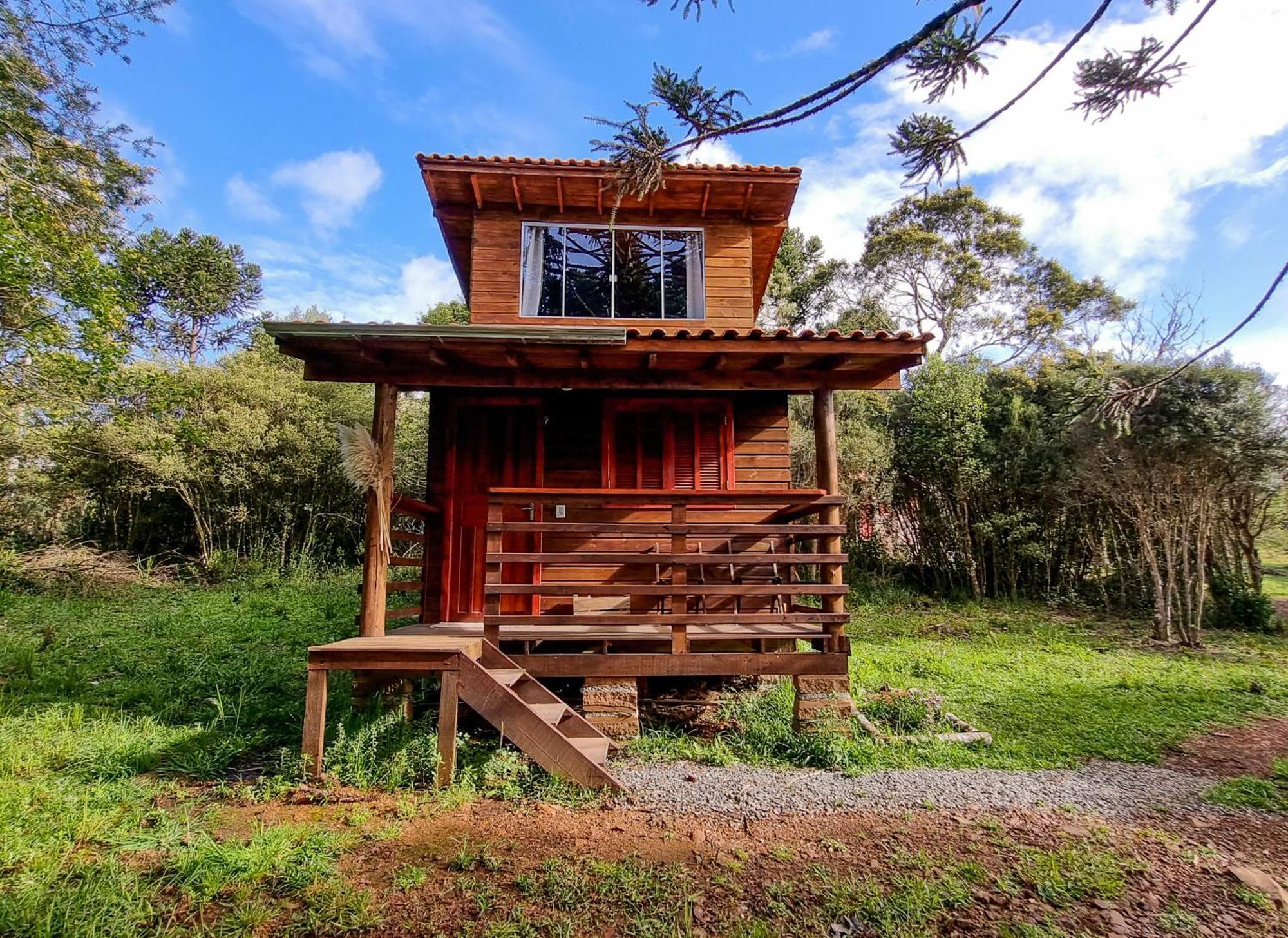 Cabana Na Floresta Rincao Do Fortaleza Камбара Экстерьер фото