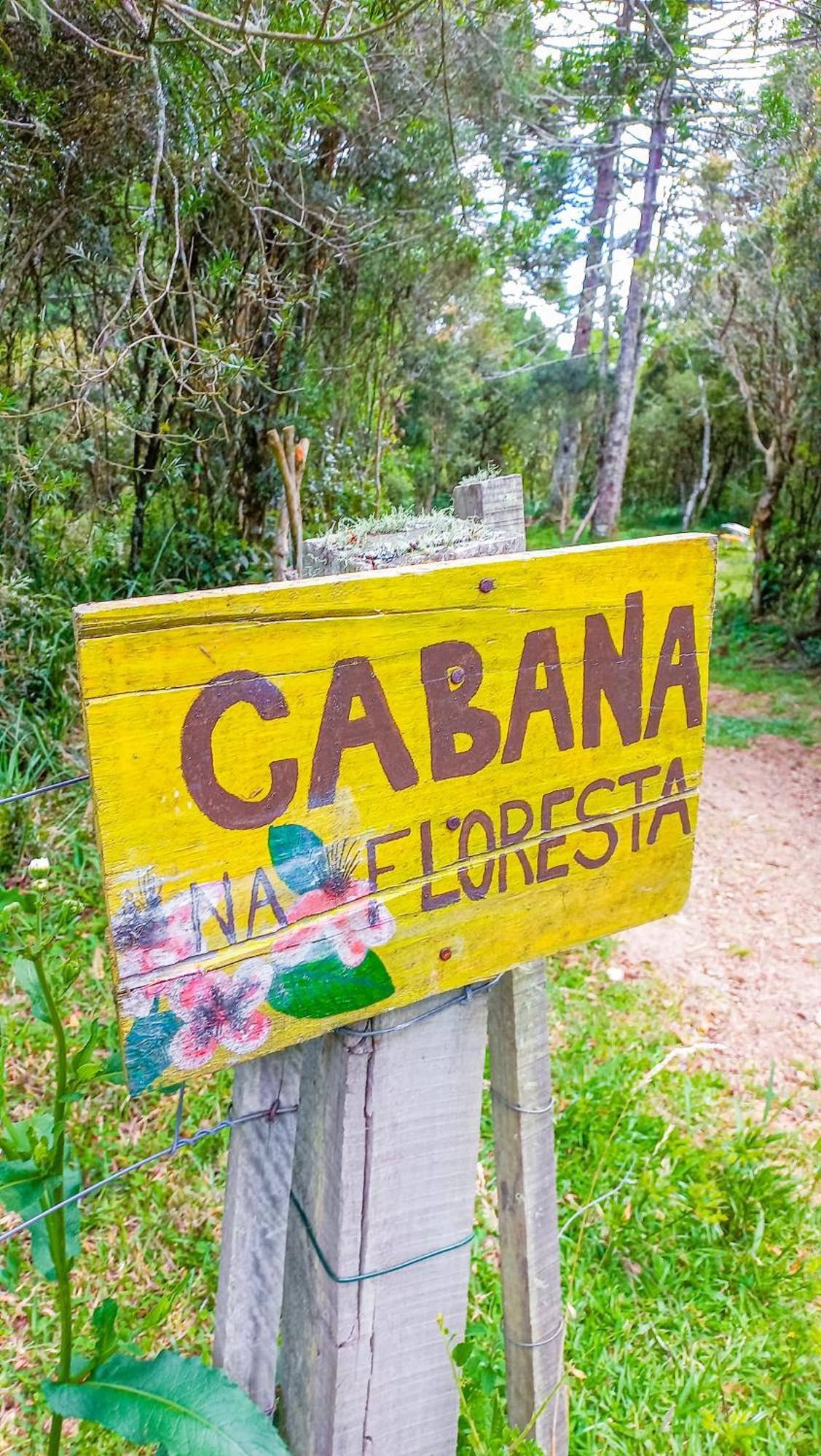 Cabana Na Floresta Rincao Do Fortaleza Камбара Экстерьер фото