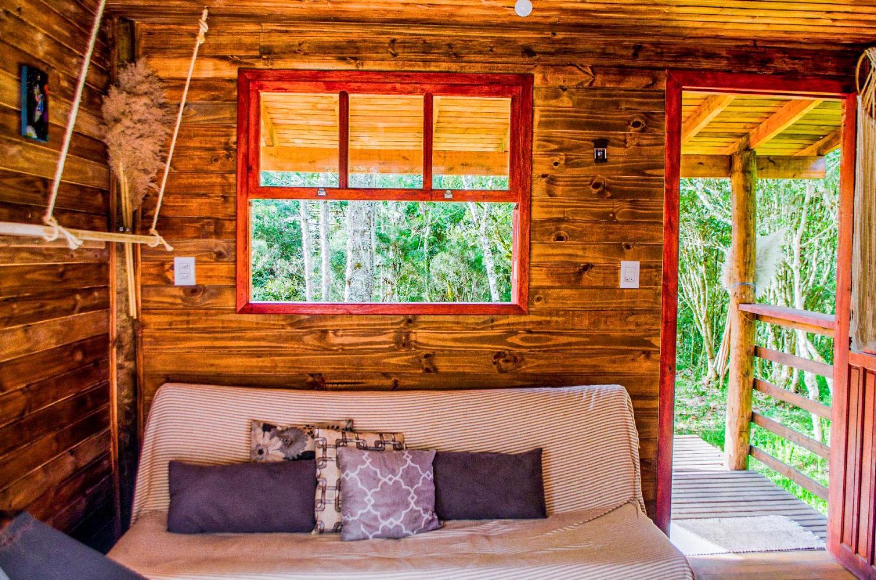 Cabana Na Floresta Rincao Do Fortaleza Камбара Экстерьер фото