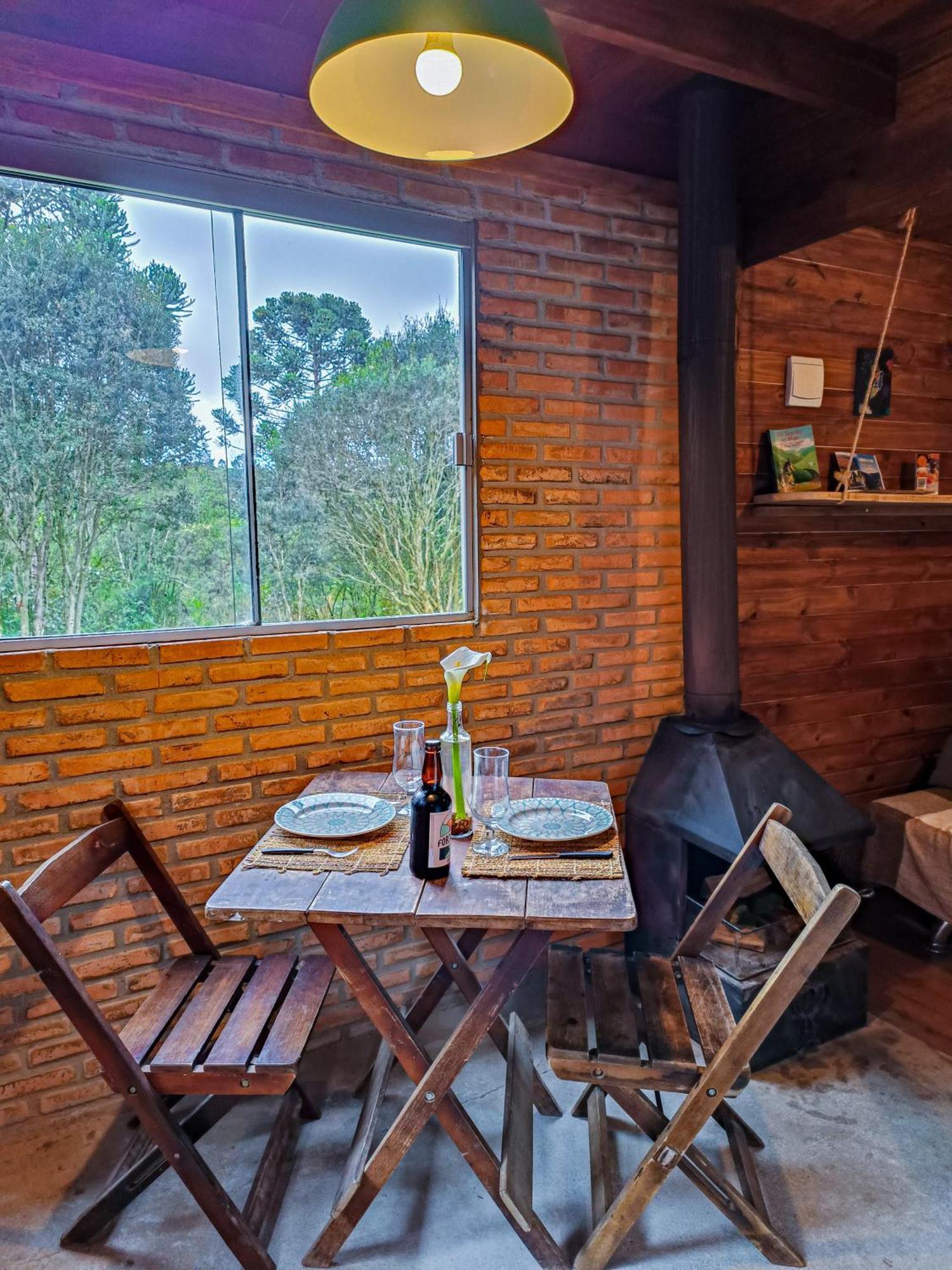 Cabana Na Floresta Rincao Do Fortaleza Камбара Экстерьер фото